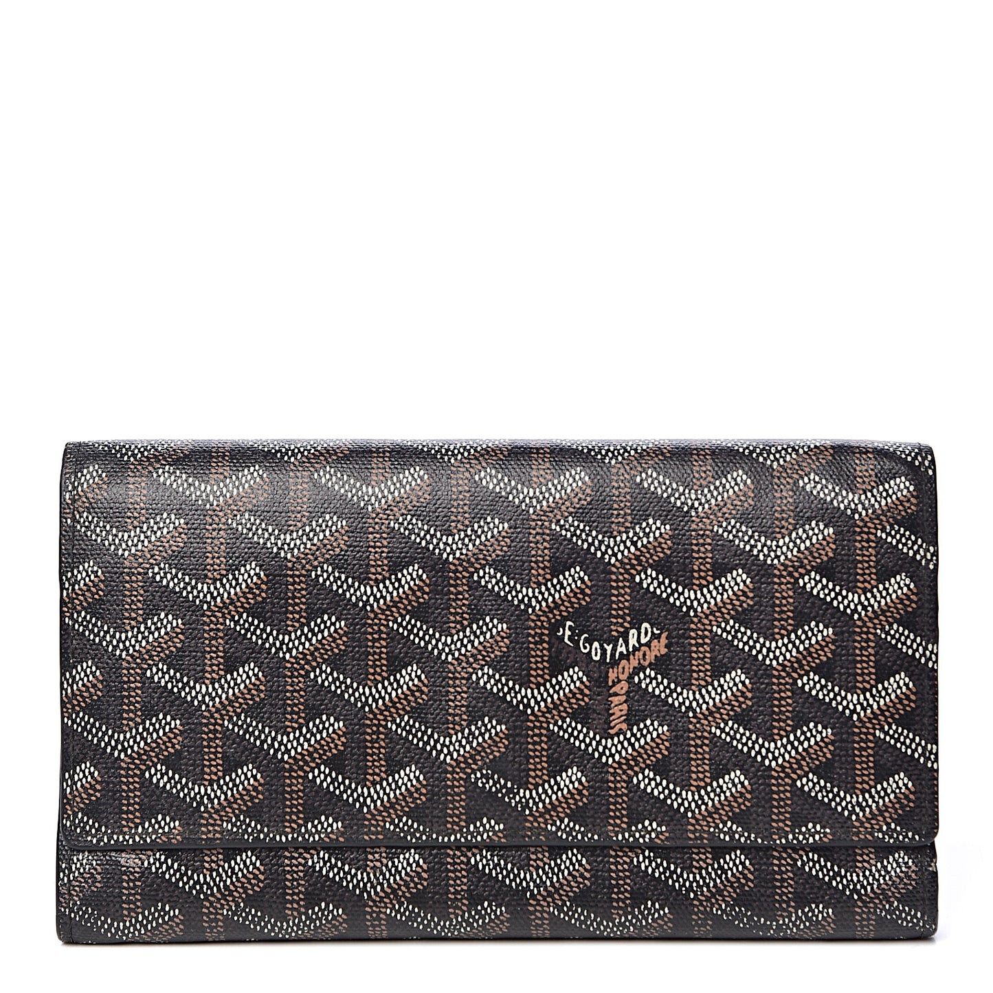 Goyardine Rivoli Wallet Black