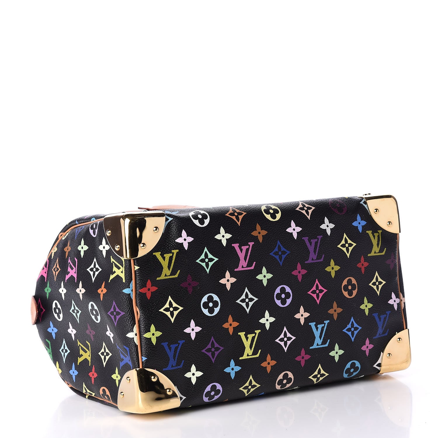 Louis Vuitton Monogram Multicolor Speedy 30 Black 3 of 13
