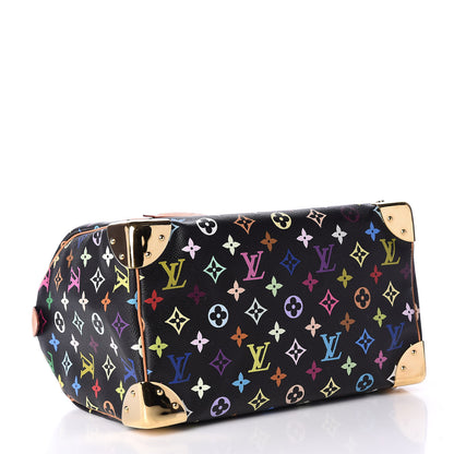 Louis Vuitton Monogram Multicolor Speedy 30 Black 3 of 13
