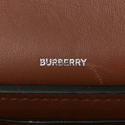 Burberry Goatskin Vintage Check Mini D-Ring Bag Black 6 of 10