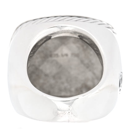 David Yurman Sterling Silver 18K Yellow Gold 20mm Albion Dome Statement Ring 49 5 4 of 8