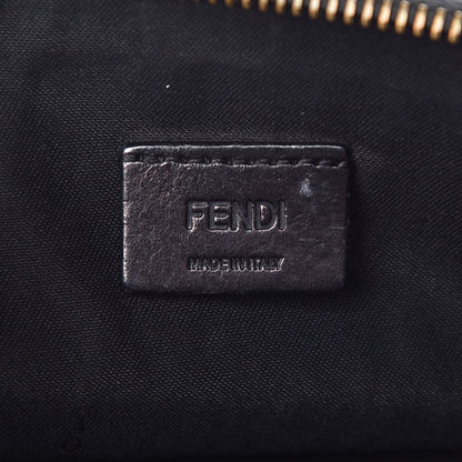 Fendi Vitello Century Elite Monster Eyes Pouch Black Graphite 6 of 10