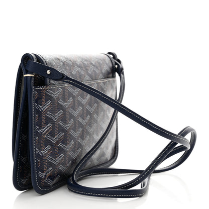 Goyard Goyardine Plumet Wallet Clutch Navy 3 of 10