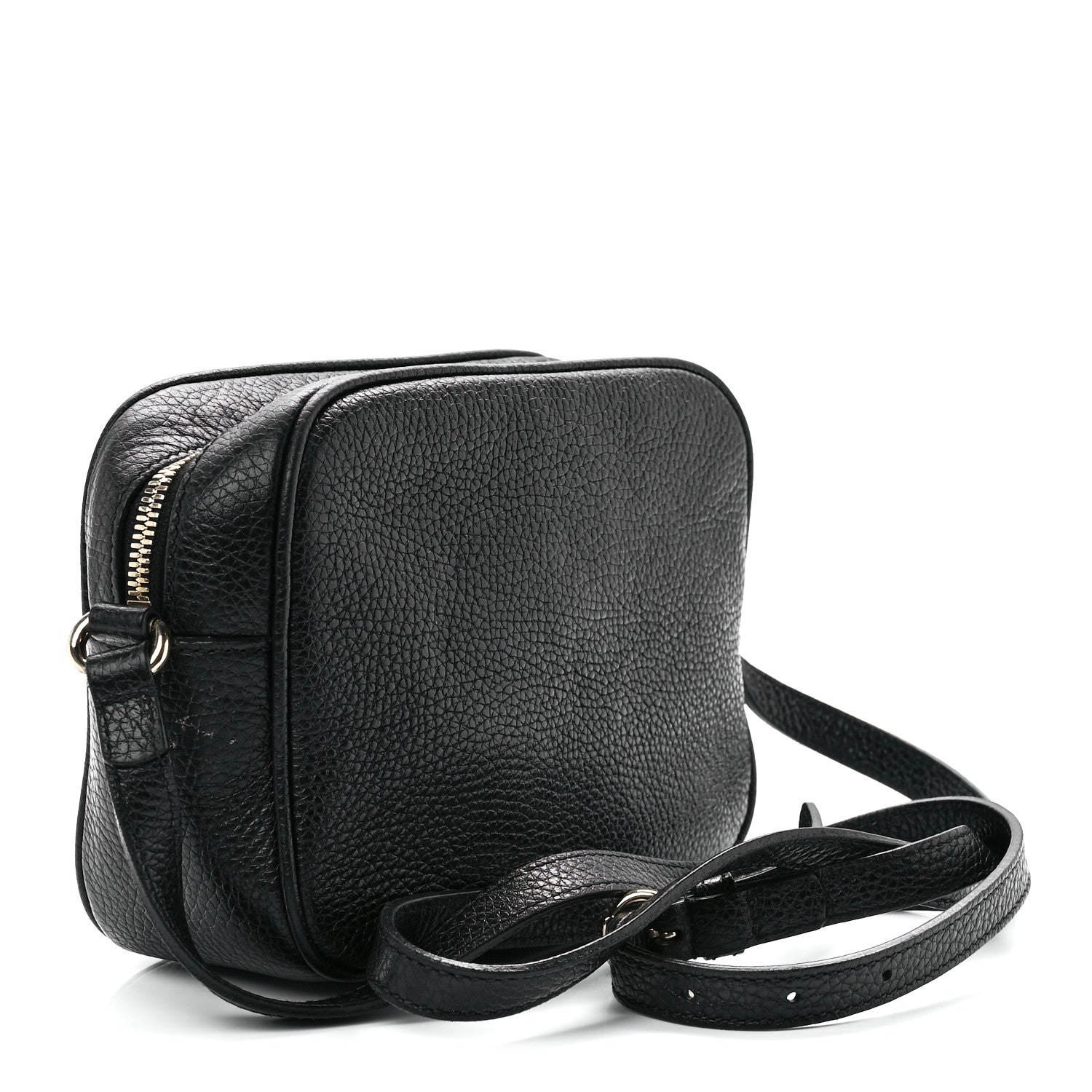 Gucci Pebbled Calfskin Small Soho Disco Bag Black 3 of 12