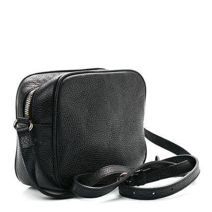 Gucci Pebbled Calfskin Small Soho Disco Bag Black 3 of 12