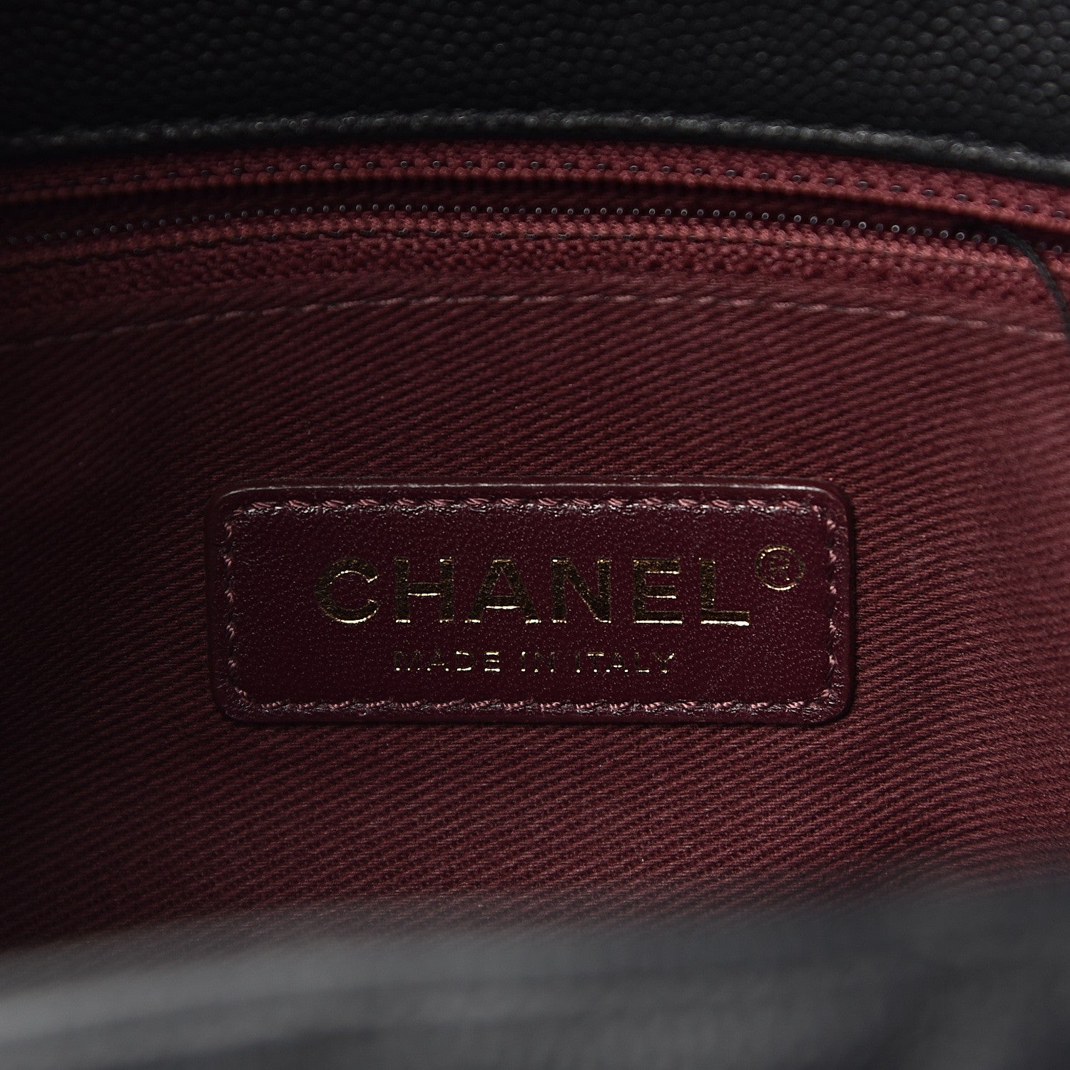 Chanel Caviar Quilted Small Coco Handle Flap Black 8 of 12
