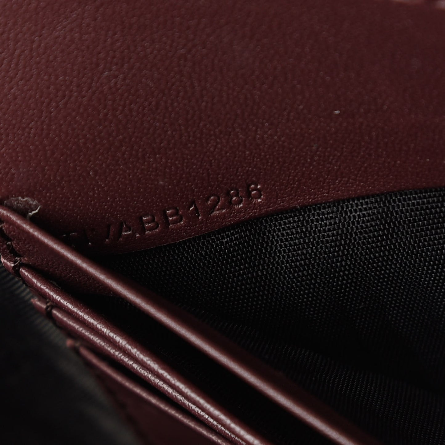 House Check Derby Peyton Crossbody Clutch Bag Mahogany Red