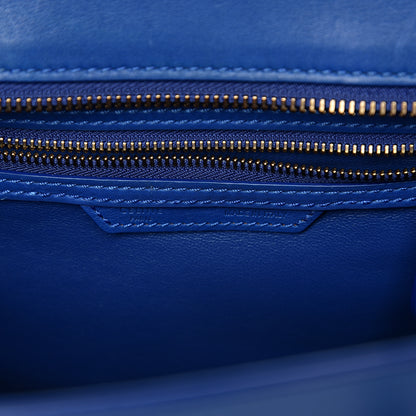 Celine Smooth Calfskin Micro Luggage Royal Blue 5 of 14