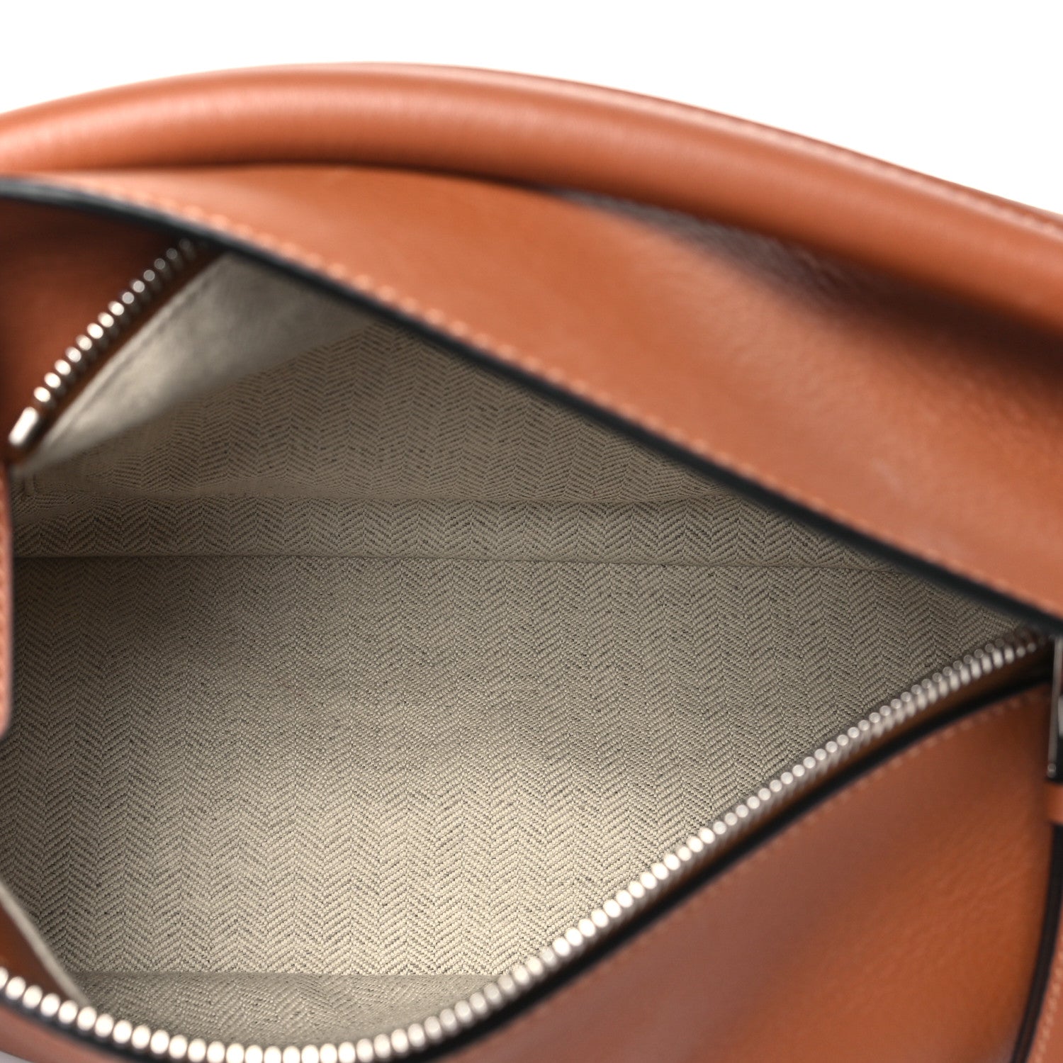 Loewe Calfskin Small Puzzle Edge Bag Tan 5 of 10