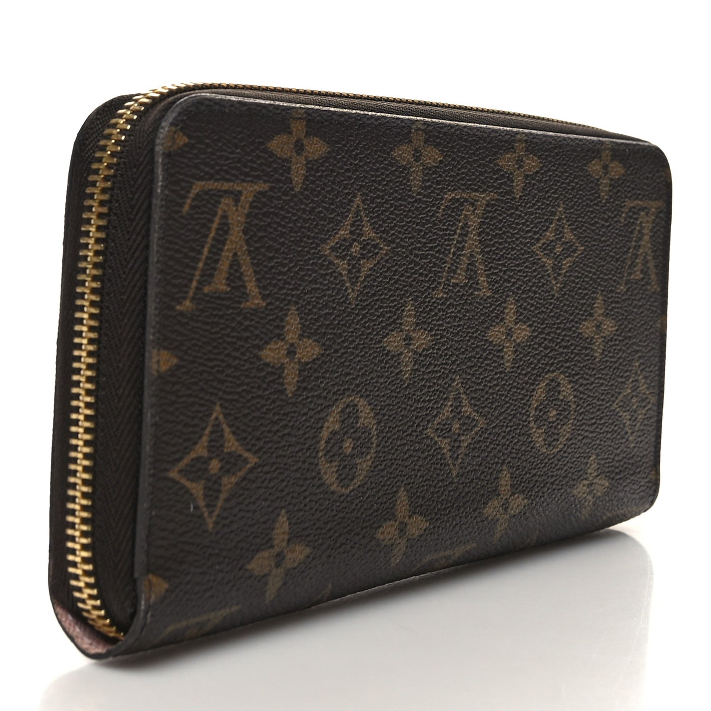 Monogram Zippy Wallet Rose Ballerine