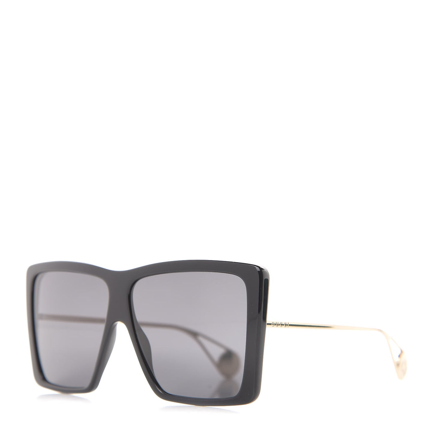 Acetate Oversize Square Frame GG0434S Sunglasses Black