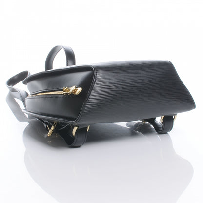 Louis Vuitton Epi Mabillon Backpack Black 4 of 6