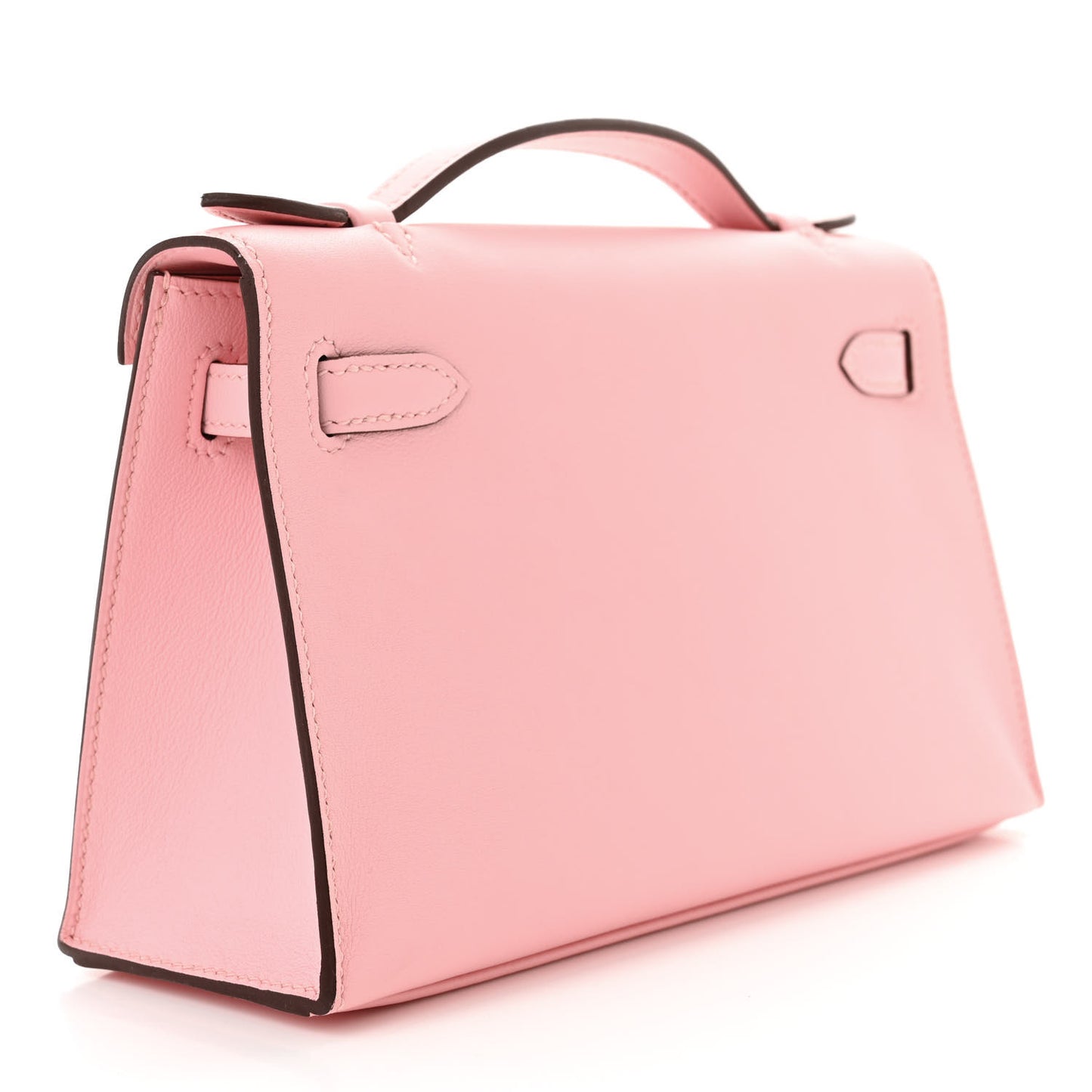 Swift Kelly Pochette Clutch Rose Sakura