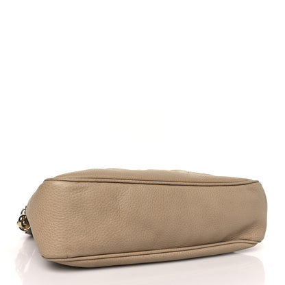 Gucci Pebbled Calfskin Small Soho Bowler Camelia 4 of 9