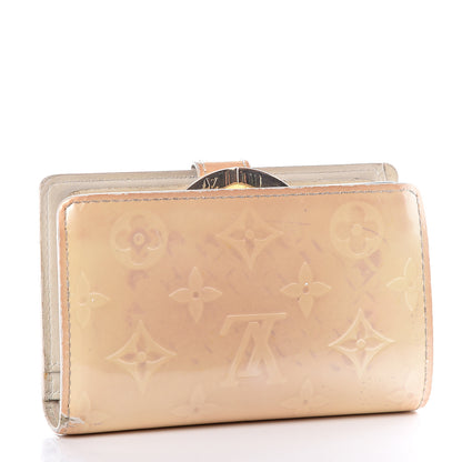 Louis Vuitton Vernis French Purse Wallet Marshmallow 2 of 10