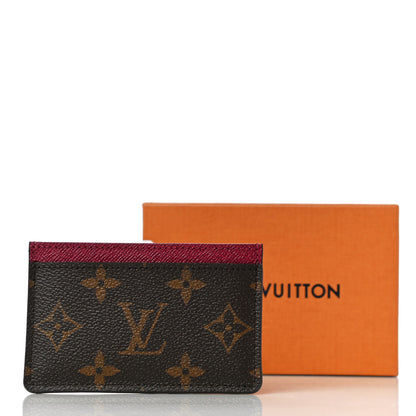 Louis Vuitton Monogram Card Holder Fuchsia 10 of 10