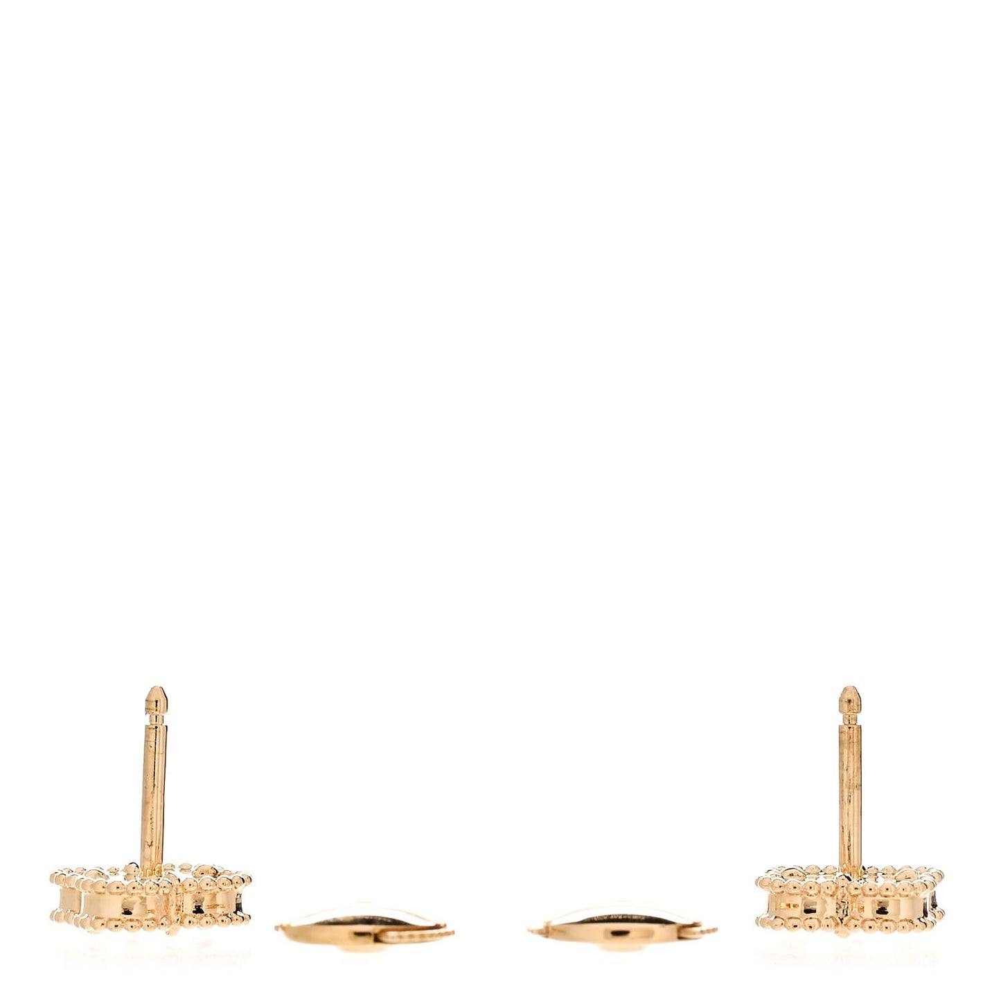 18K Yellow Gold Mother of Pearl Sweet Alhambra Earrings