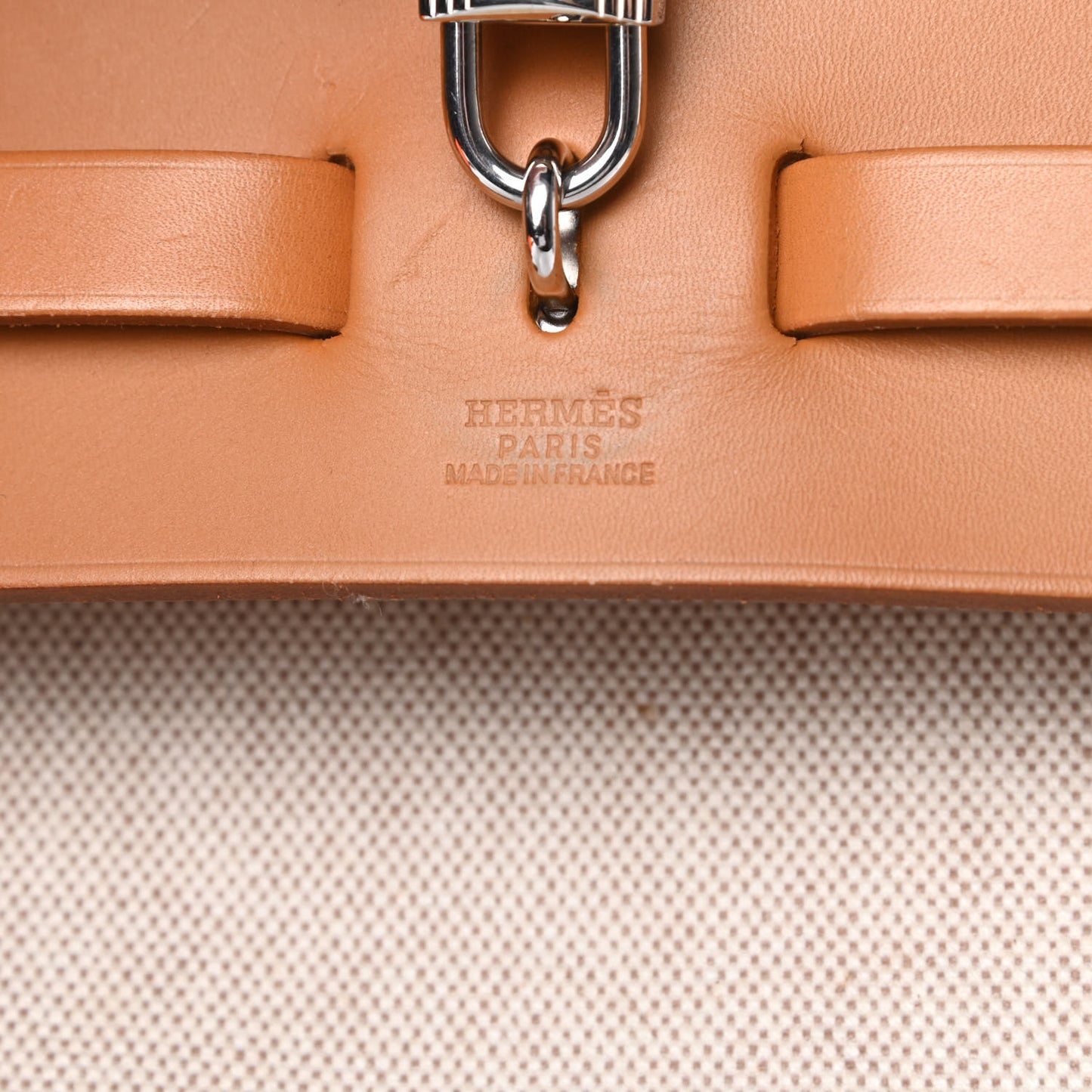 Toile Vache Calfskin Herbag 39 MM Natural