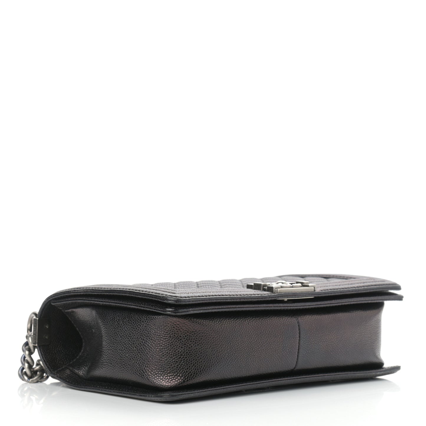 Caviar Quilted New Medium Boy Flap Black