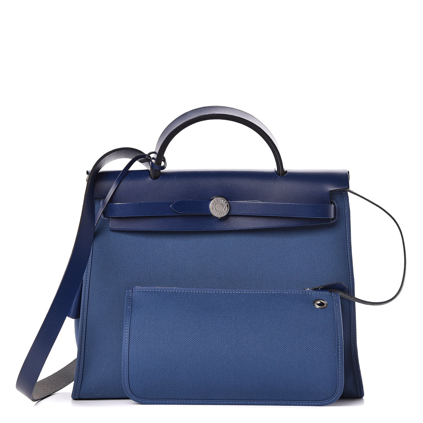 Vache Hunter Toile Herbag Zip 31 PM Bleu Brighton Bleu Saphir
