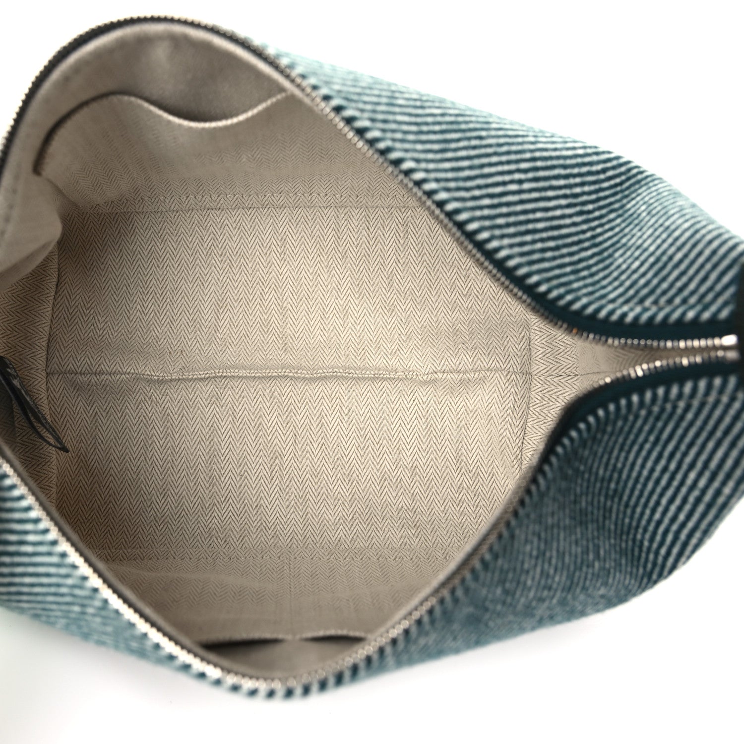 Hermes Wool Small Bride-A-Brac H Natte Pouch Vert Foret 5 of 9