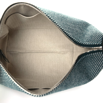 Hermes Wool Small Bride-A-Brac H Natte Pouch Vert Foret 5 of 9