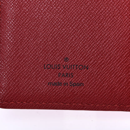 Louis Vuitton Epi Small Ring Agenda Cover Castillan Red 6 of 9