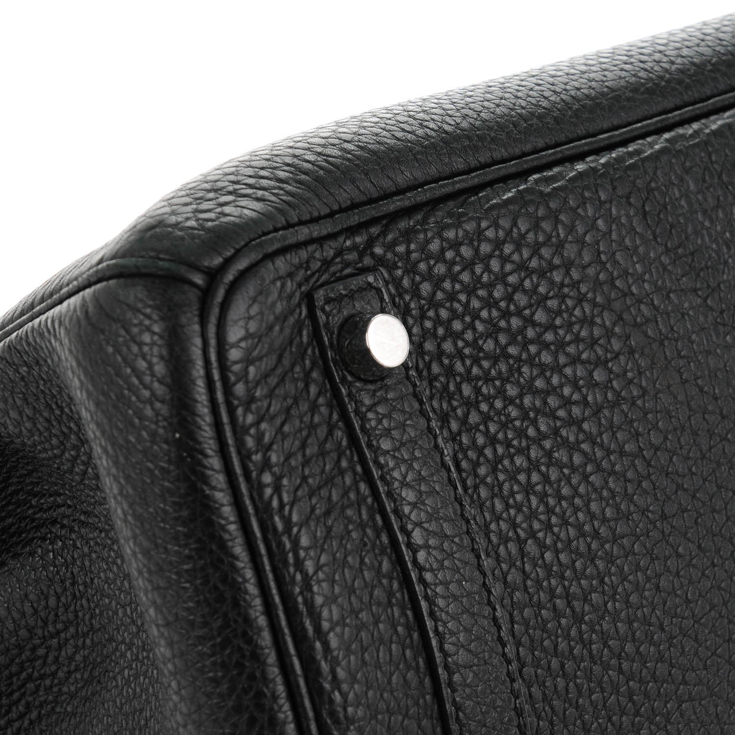 Hermes Taurillon Clemence Birkin 30 Black 15 of 31