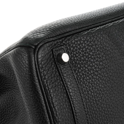 Hermes Taurillon Clemence Birkin 30 Black 15 of 31