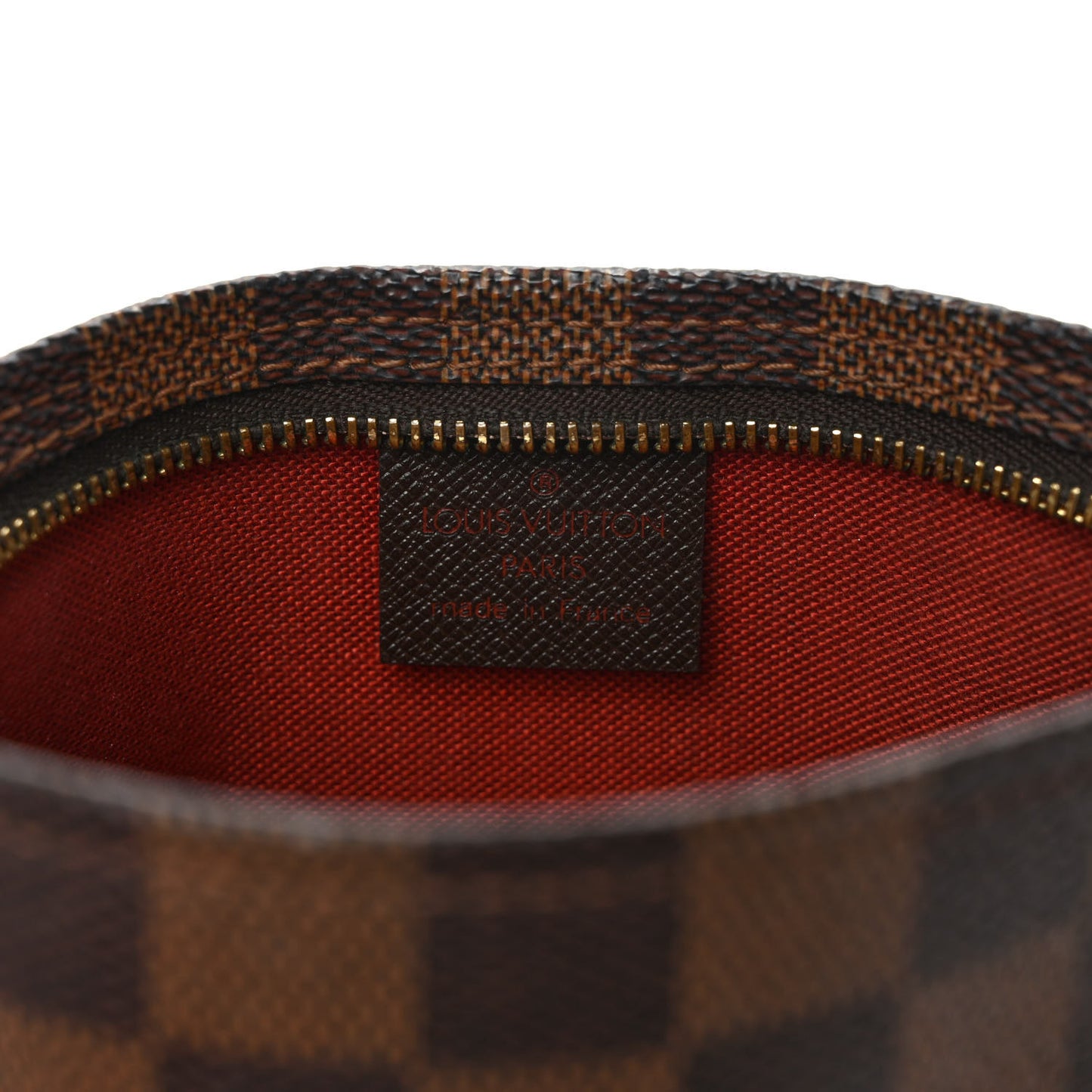 Damier Ebene Trousse Make Up Bag Pochette