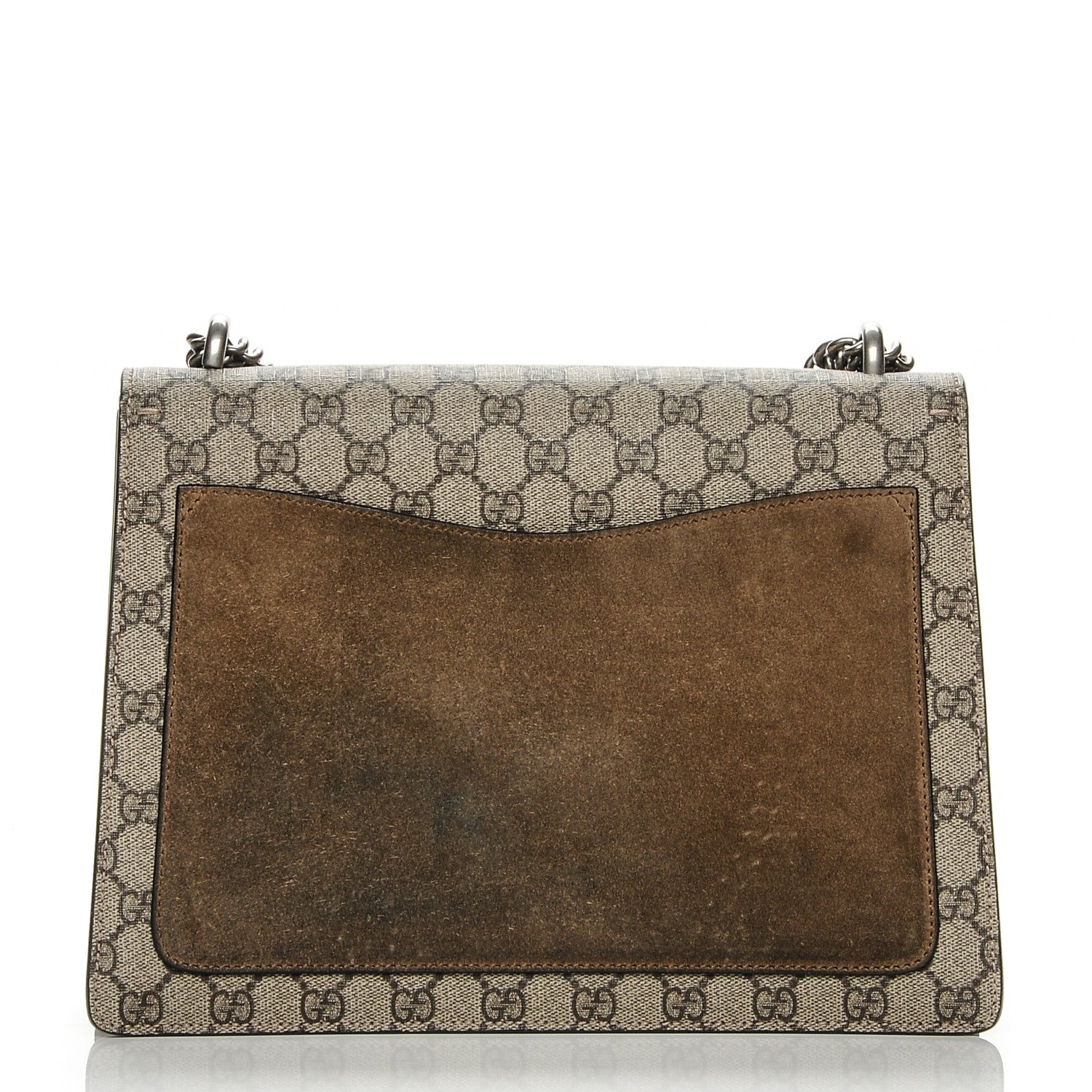 Gucci GG Supreme Monogram Medium Dionysus Shoulder Bag Taupe 4 of 8