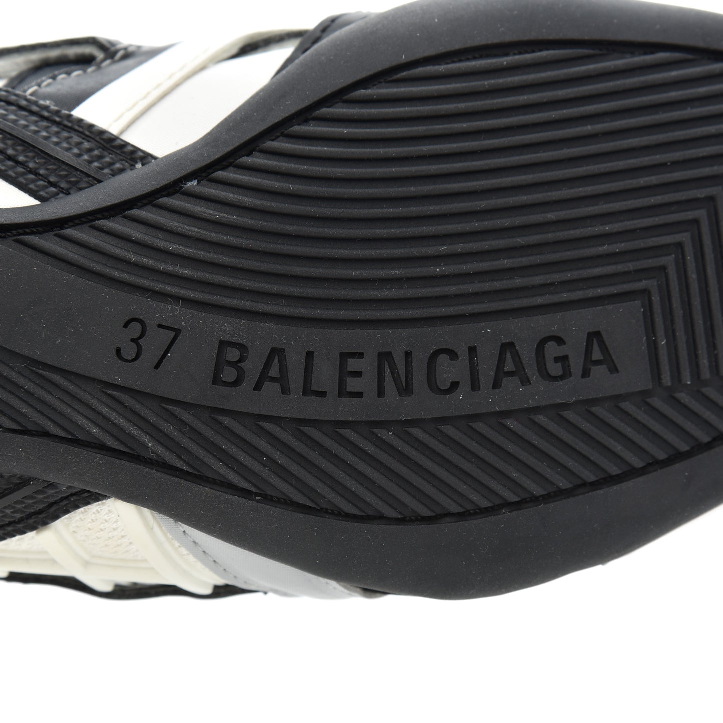 Mesh Rubber Womens Drive Sneakers 37 Light Grey Black