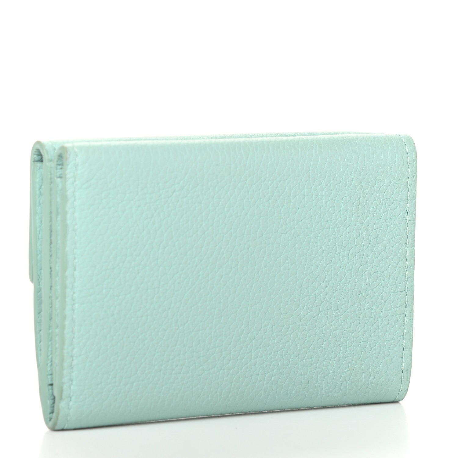 Louis Vuitton Calfskin Lockmini Wallet Menthe 3 of 6