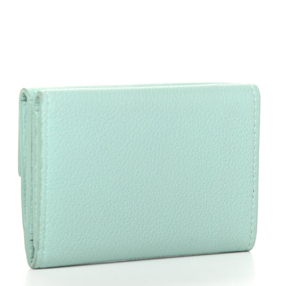 Louis Vuitton Calfskin Lockmini Wallet Menthe 3 of 6