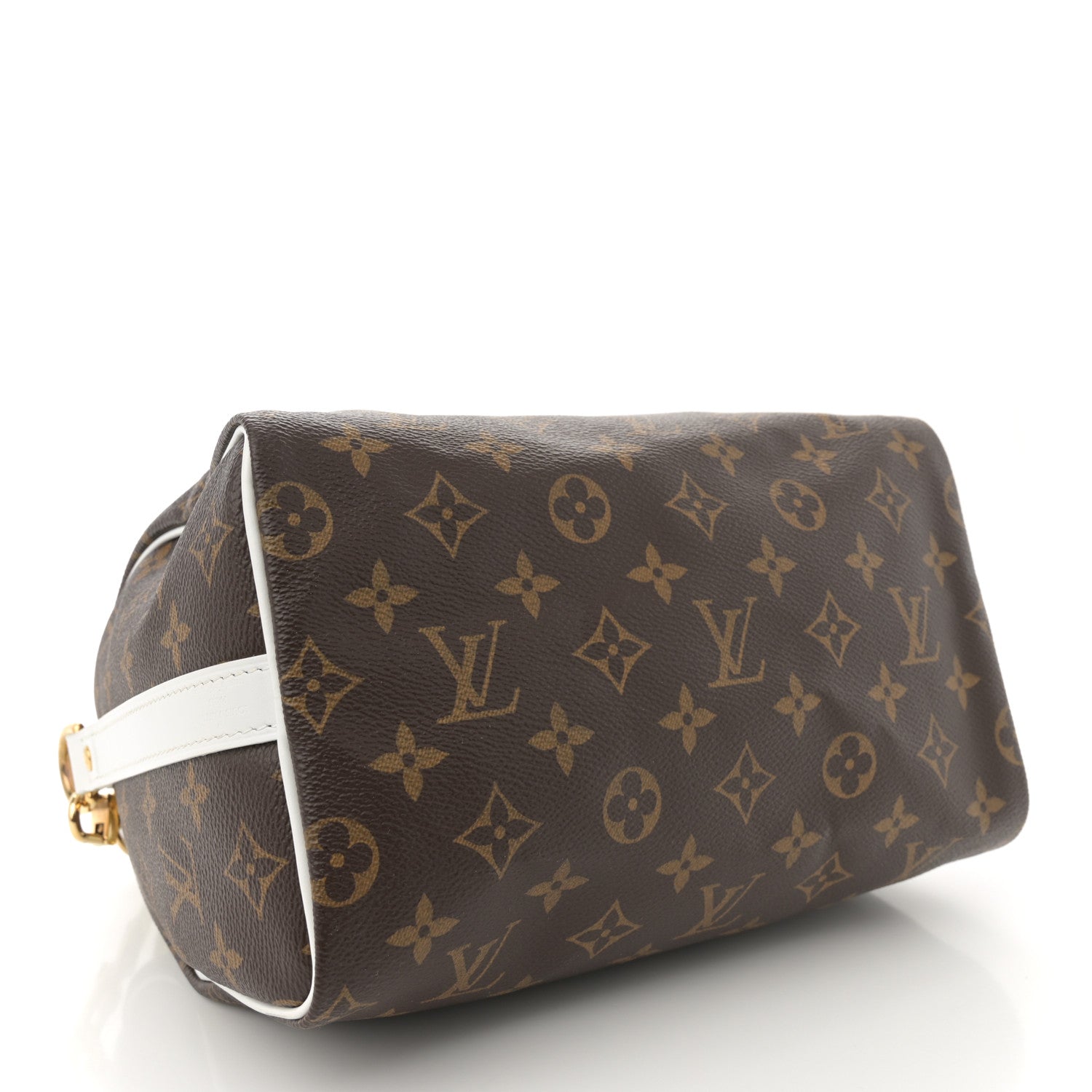 Louis Vuitton Monogram LV Match Speedy Bandouliere 25 White 4 of 11