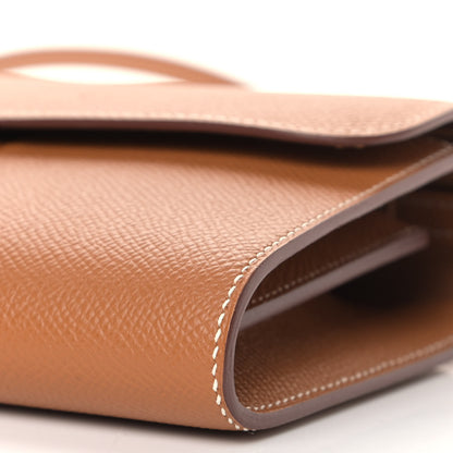 Hermes Epsom Constance Long Wallet To Go Gold 9 of 9