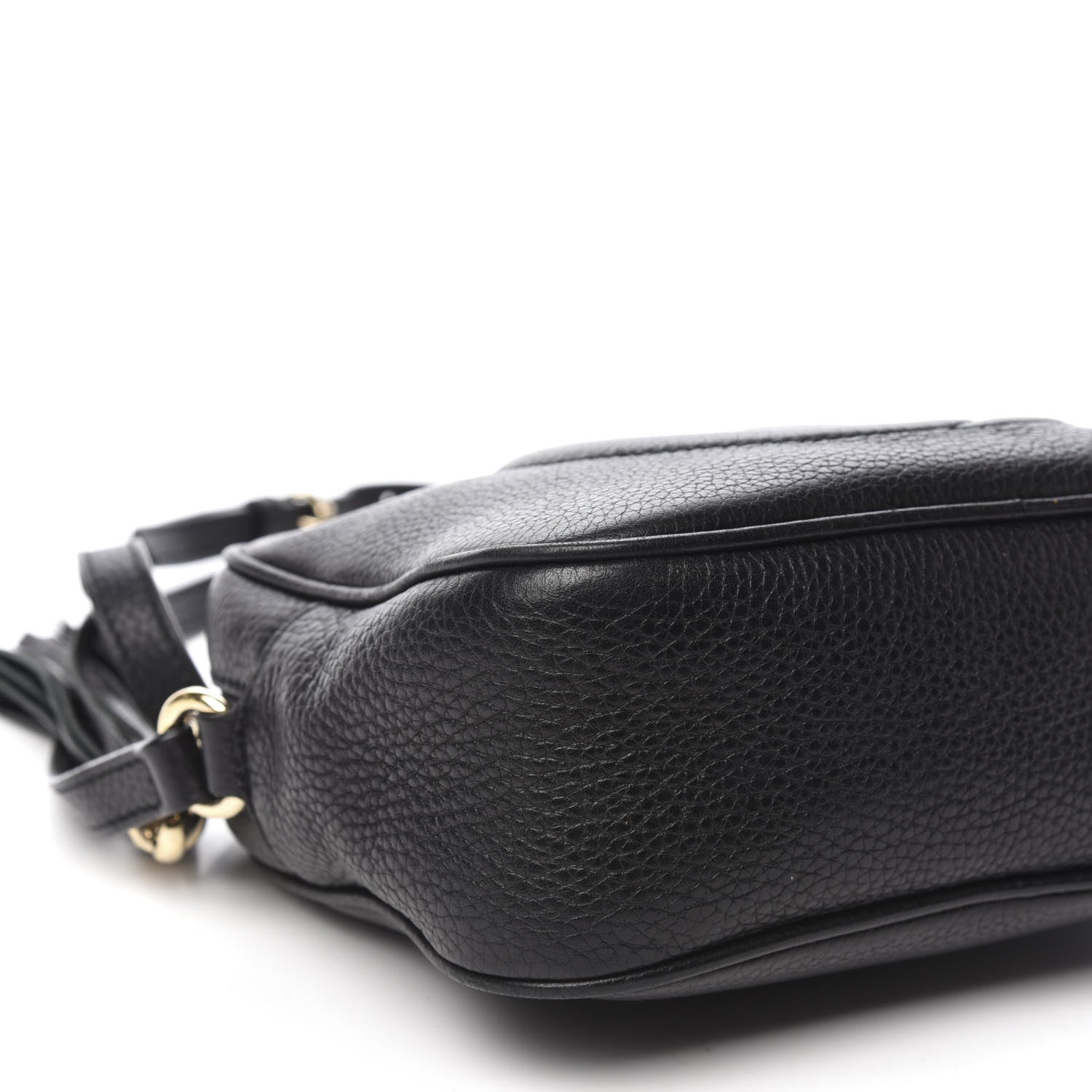 Gucci Pebbled Calfskin Small Soho Disco Bag Black 6 of 10
