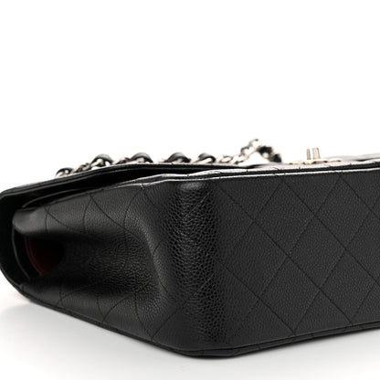 Chanel Caviar Quilted Jumbo Double Flap Black 8 of 11
