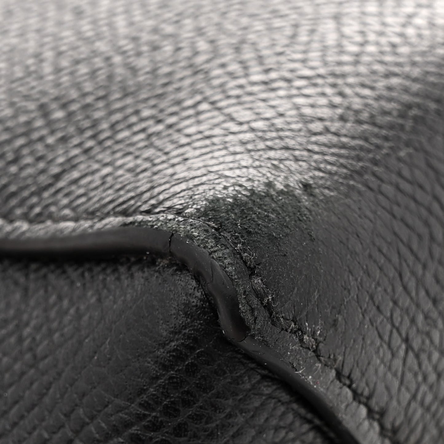 Grained Calfskin Mini Belt Bag Black
