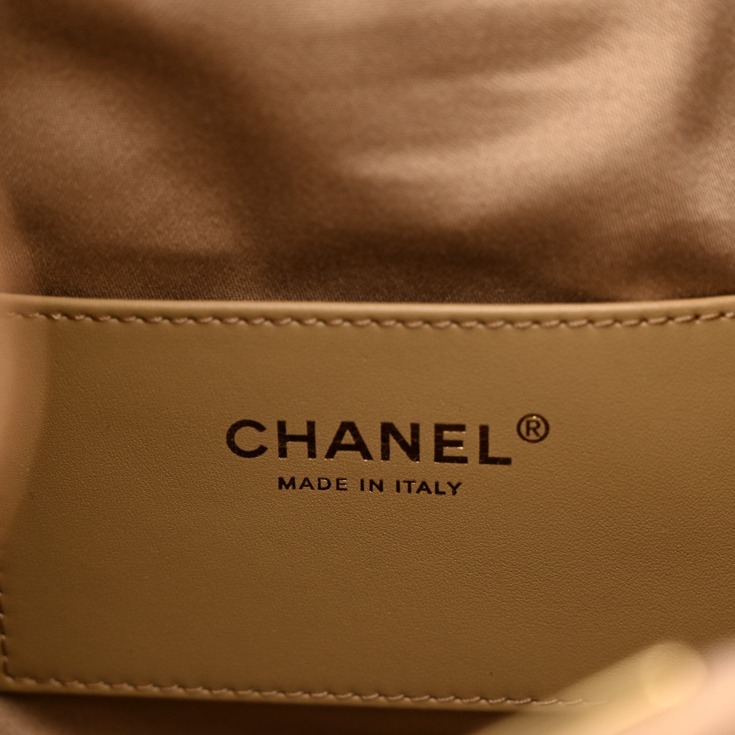 Chanel Metallic Caviar Quilted Small Chanel 25 Handbag Bronze 6 of 10