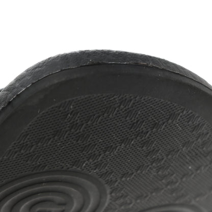 Gucci Rubber GG Monogram Perforated Womens Slide Sandals 40 Black 7 of 7