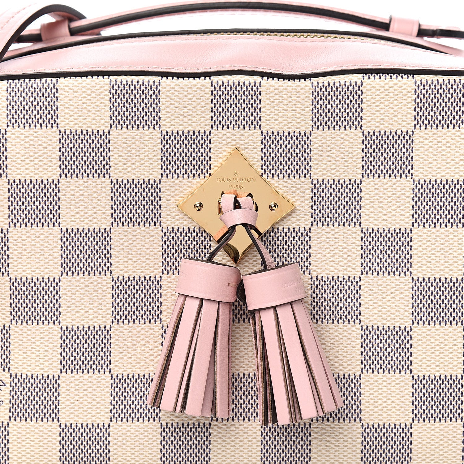 Louis Vuitton Damier Azur Saintonge Eau de Rose 11 of 12