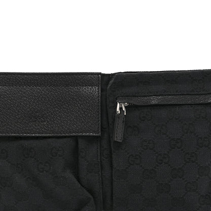 Gucci GG Monogram Double Pocket Belt Bag Black 8 of 10