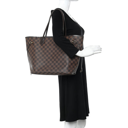 Louis Vuitton Damier Ebene Neverfull MM 2 of 10