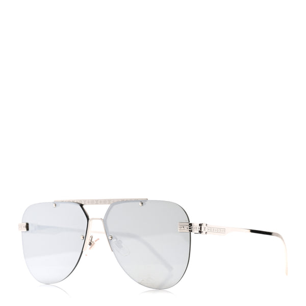 Louis Vuitton Metal LV Ash Sunglasses Z1262W SIlver 1875968
