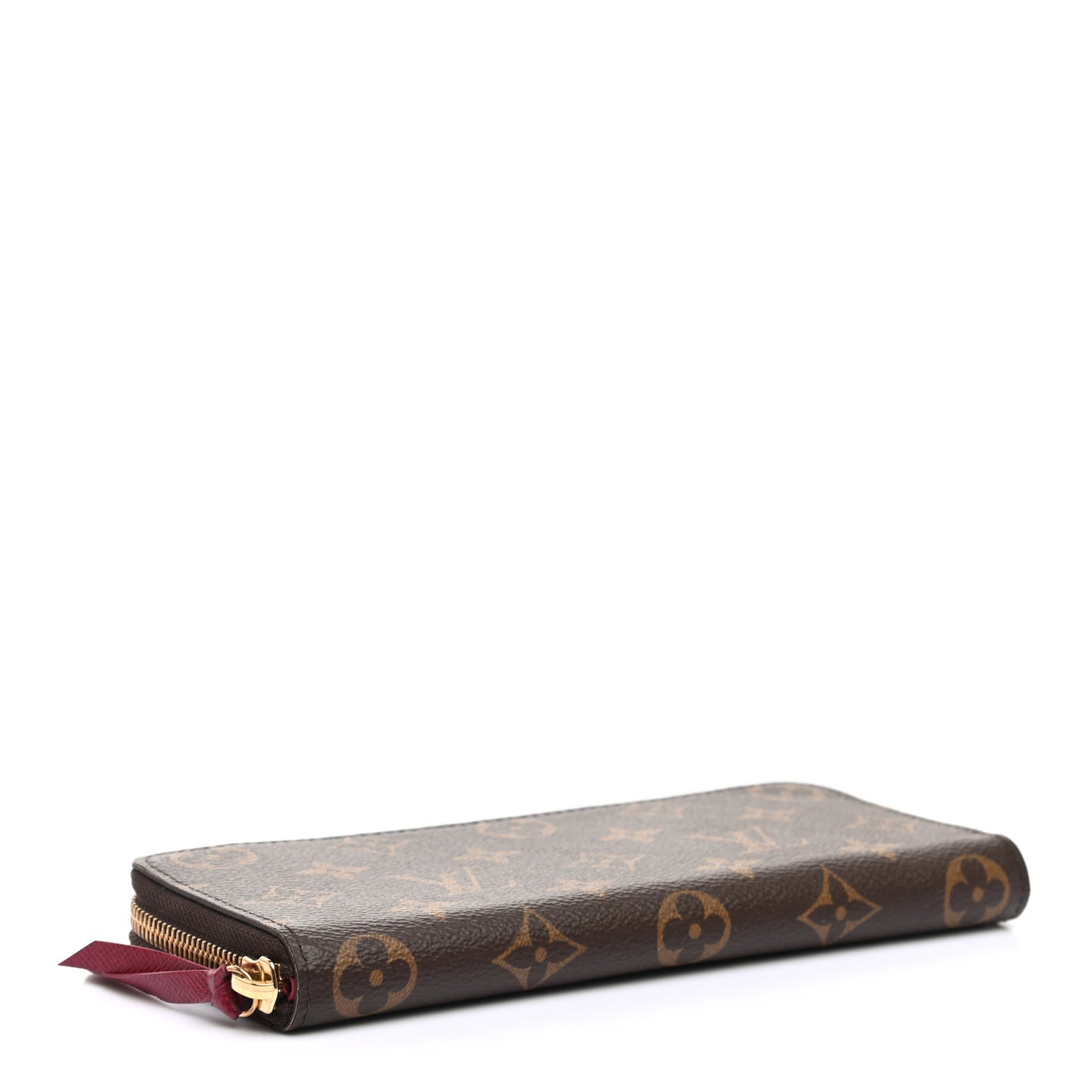 Monogram Clemence Wallet Fuchsia