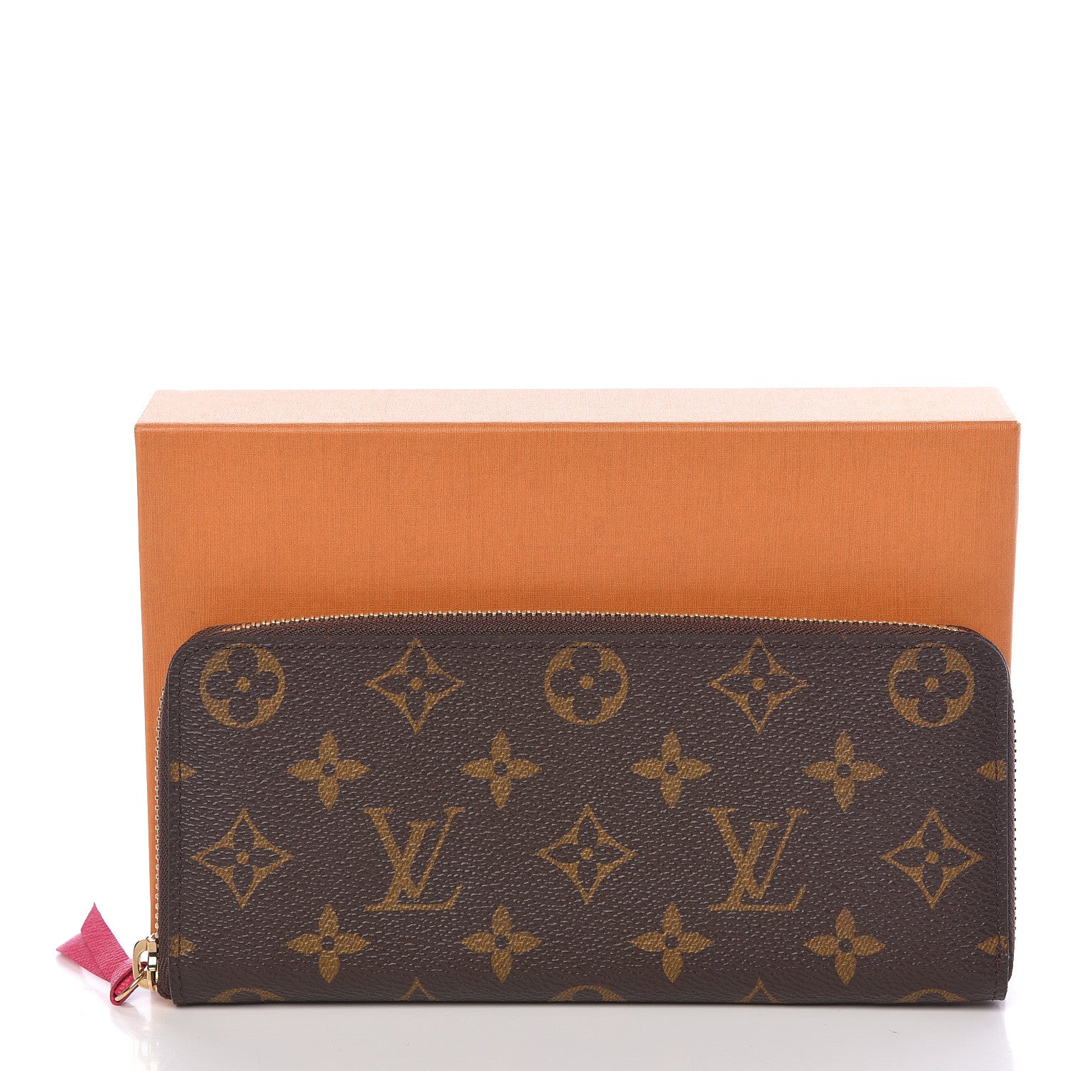 Louis Vuitton Monogram Clemence Wallet Hot Pink 8 of 8