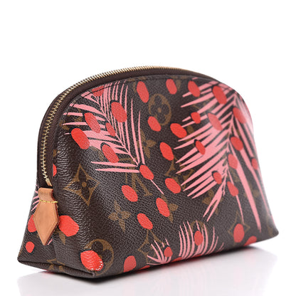Louis Vuitton Monogram Jungle Dots Cosmetic Pouch Sugar Pink Poppy 3 of 14