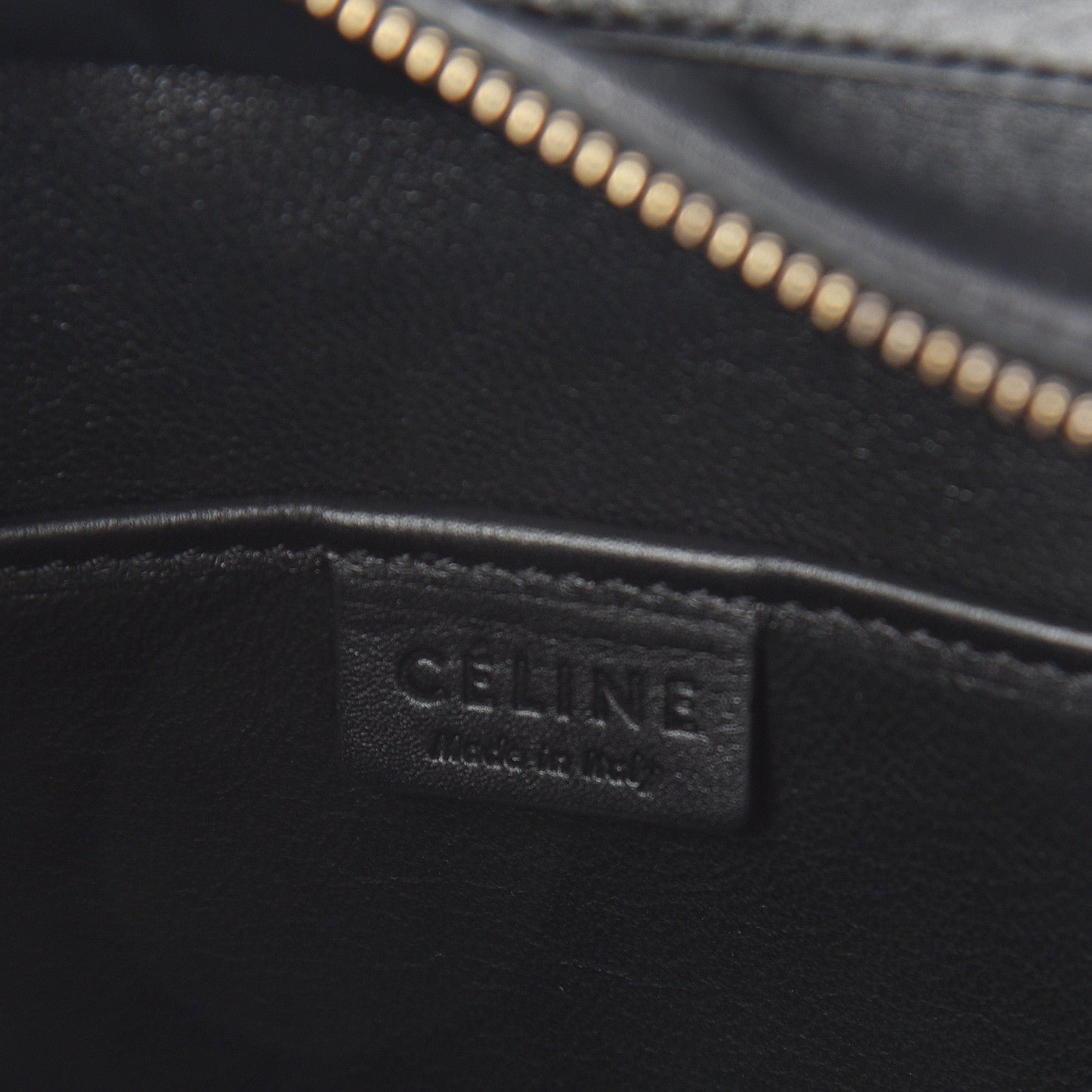 Celine Drummed Calfskin Nubuck Nano Tri-Color Luggage Ruby 5 of 8