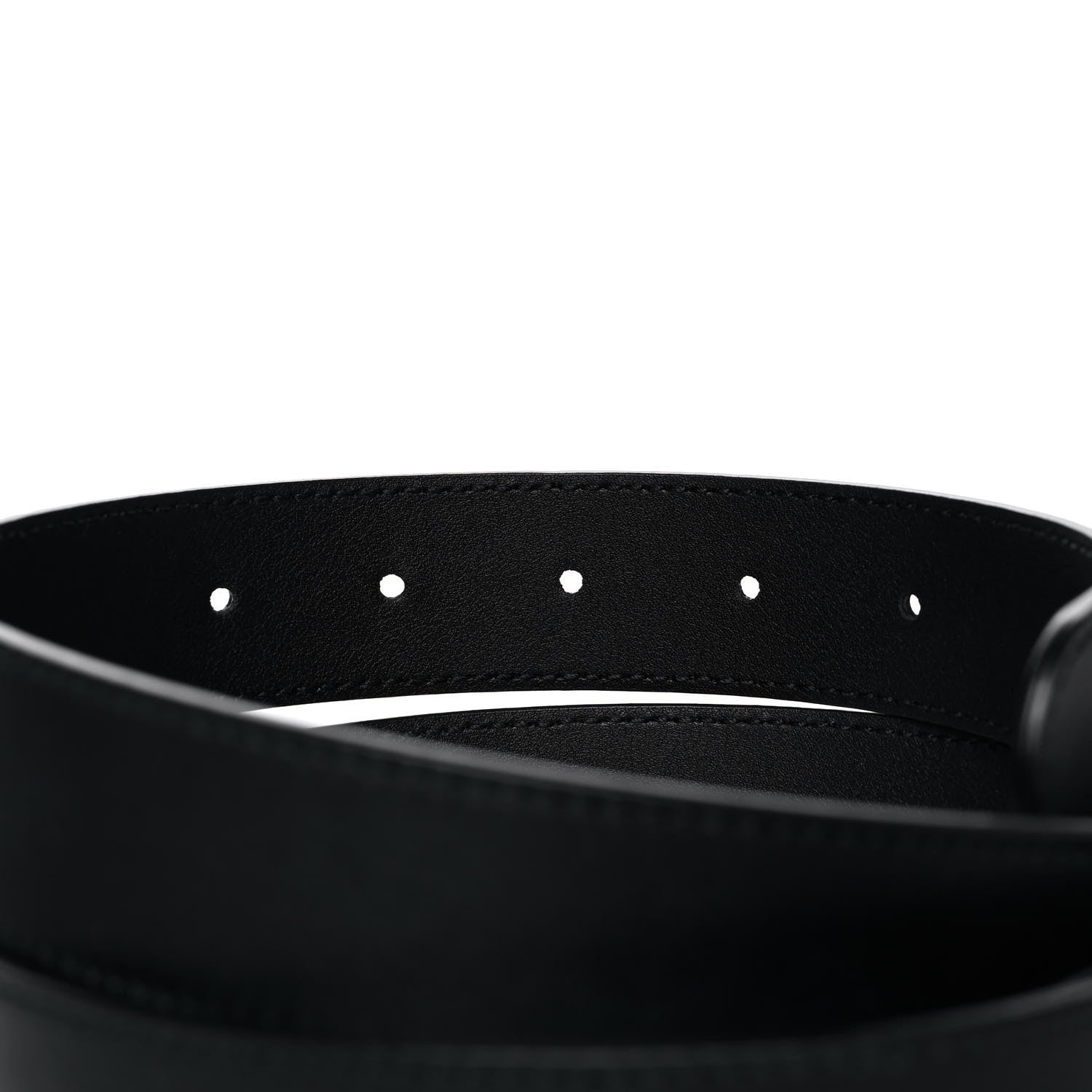 Gucci Calfskin Double G 30mm Belt 85 34 Black 5 of 7